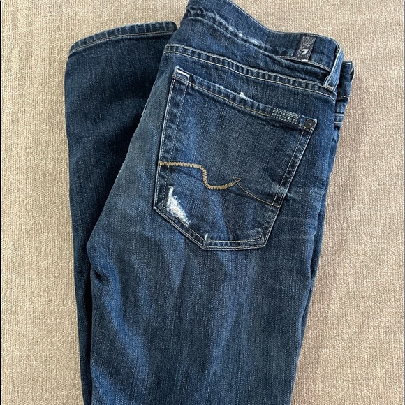 7FAM Josefina Distressed Jeans Organic - Picture 2 of 7